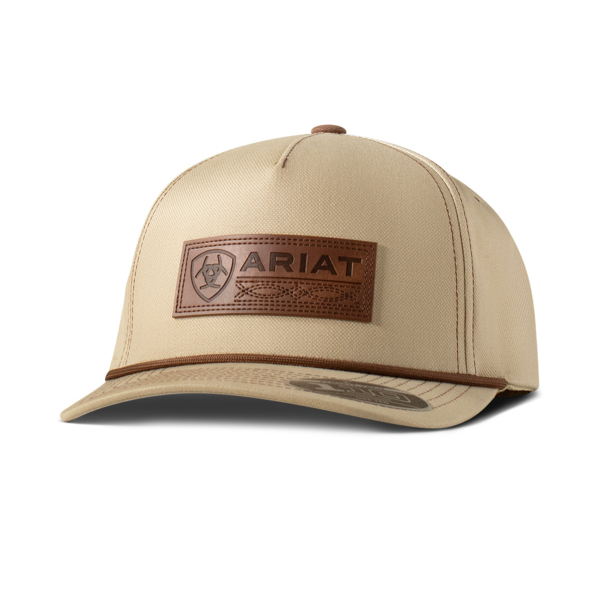 Ariat Men's Patch Fabric Snap Back Cap