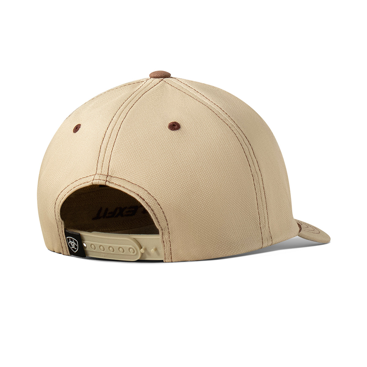 Ariat Men's Patch Fabric Snap Back Cap