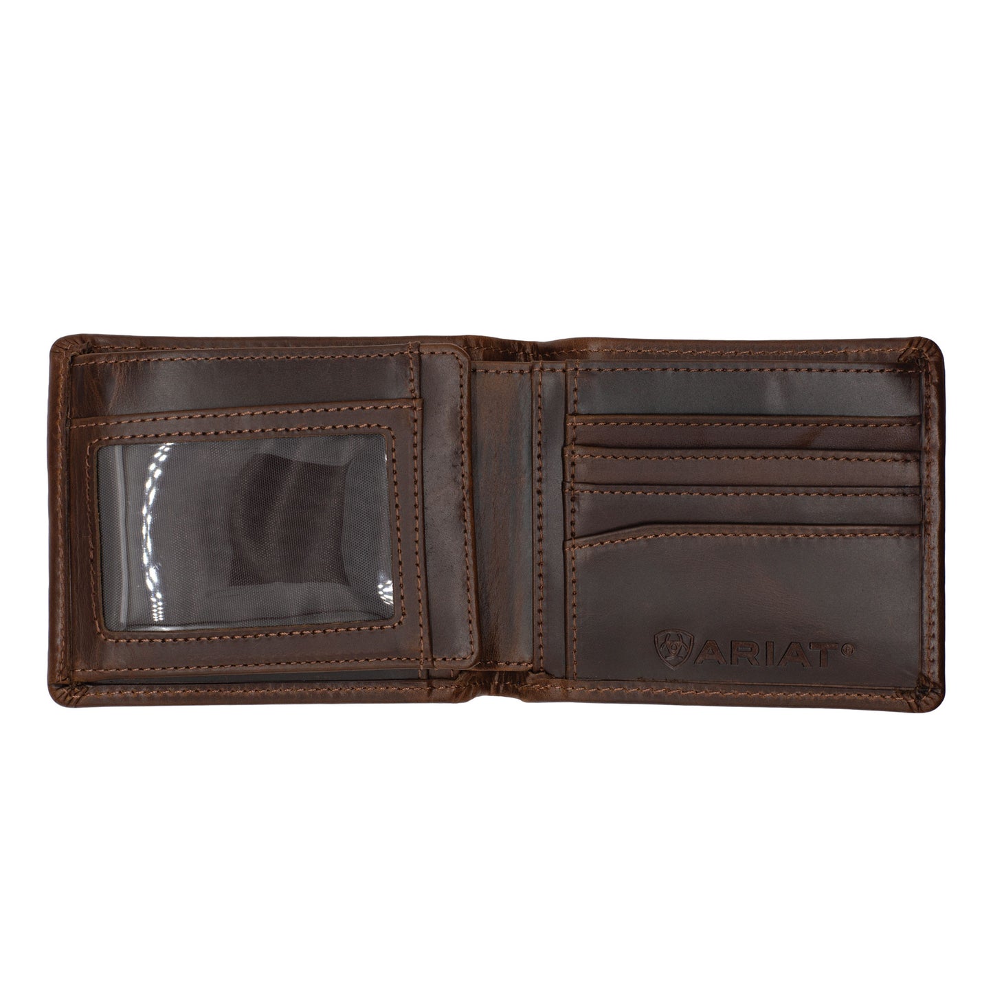 Ariat Bi-Fold Rich Brown Wallet