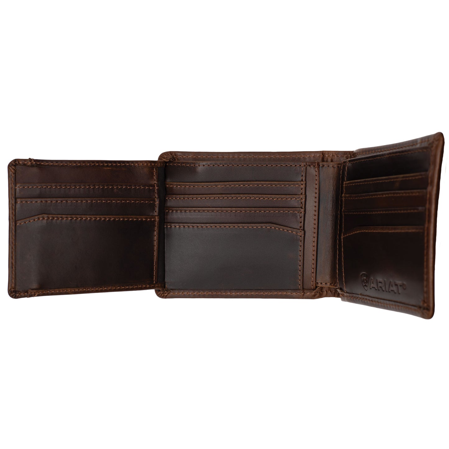 Ariat Bi-Fold Rich Brown Wallet