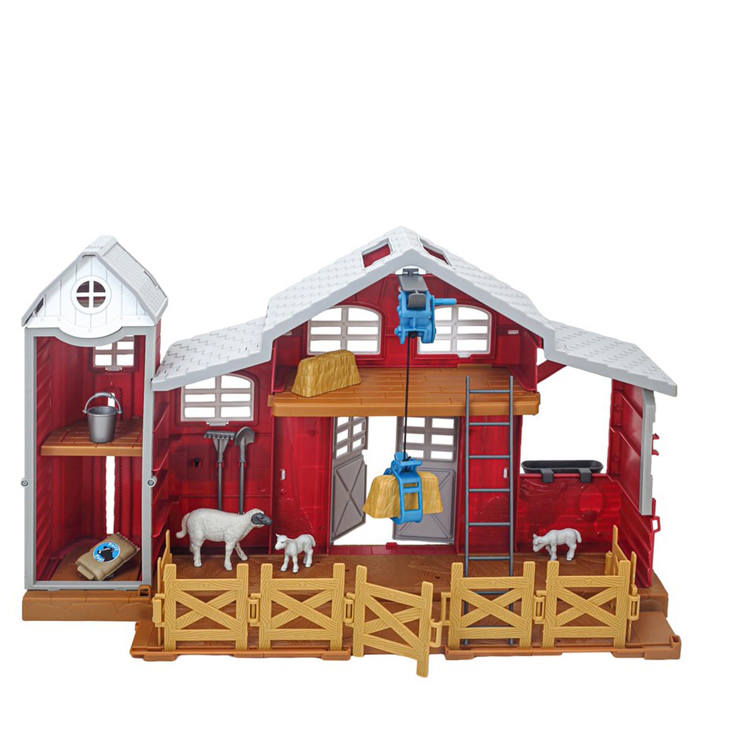 38 Piece Dairy Barn Playset