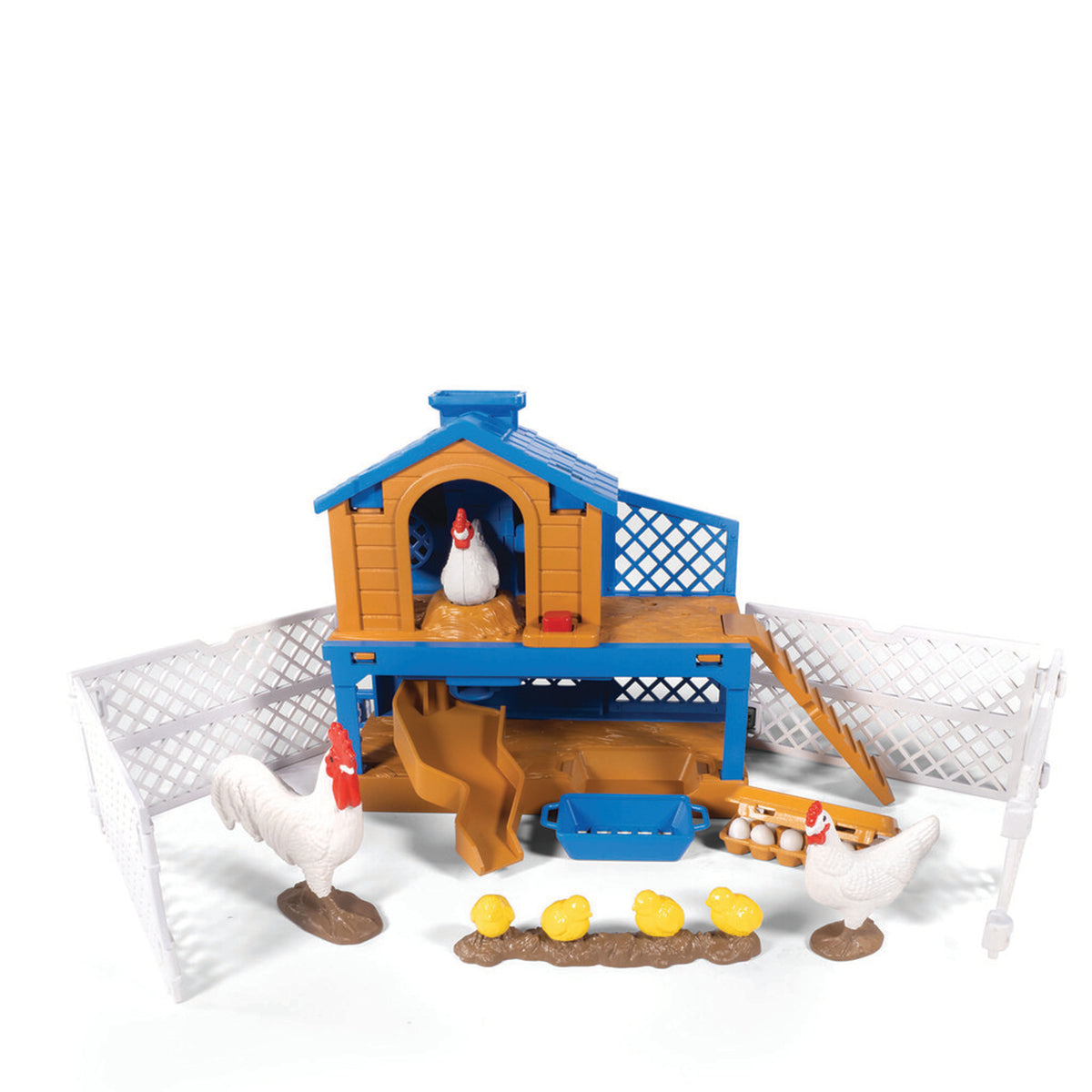 11 Piece Chicken Coop Playset