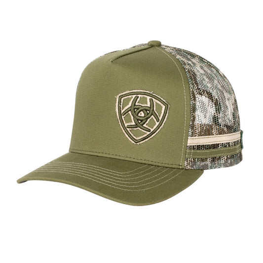 Ariat Digi Logo Trucker Cap - Camo Green