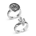 Montana Silversmiths Attitude Ring - Southwest Embrace Ring
