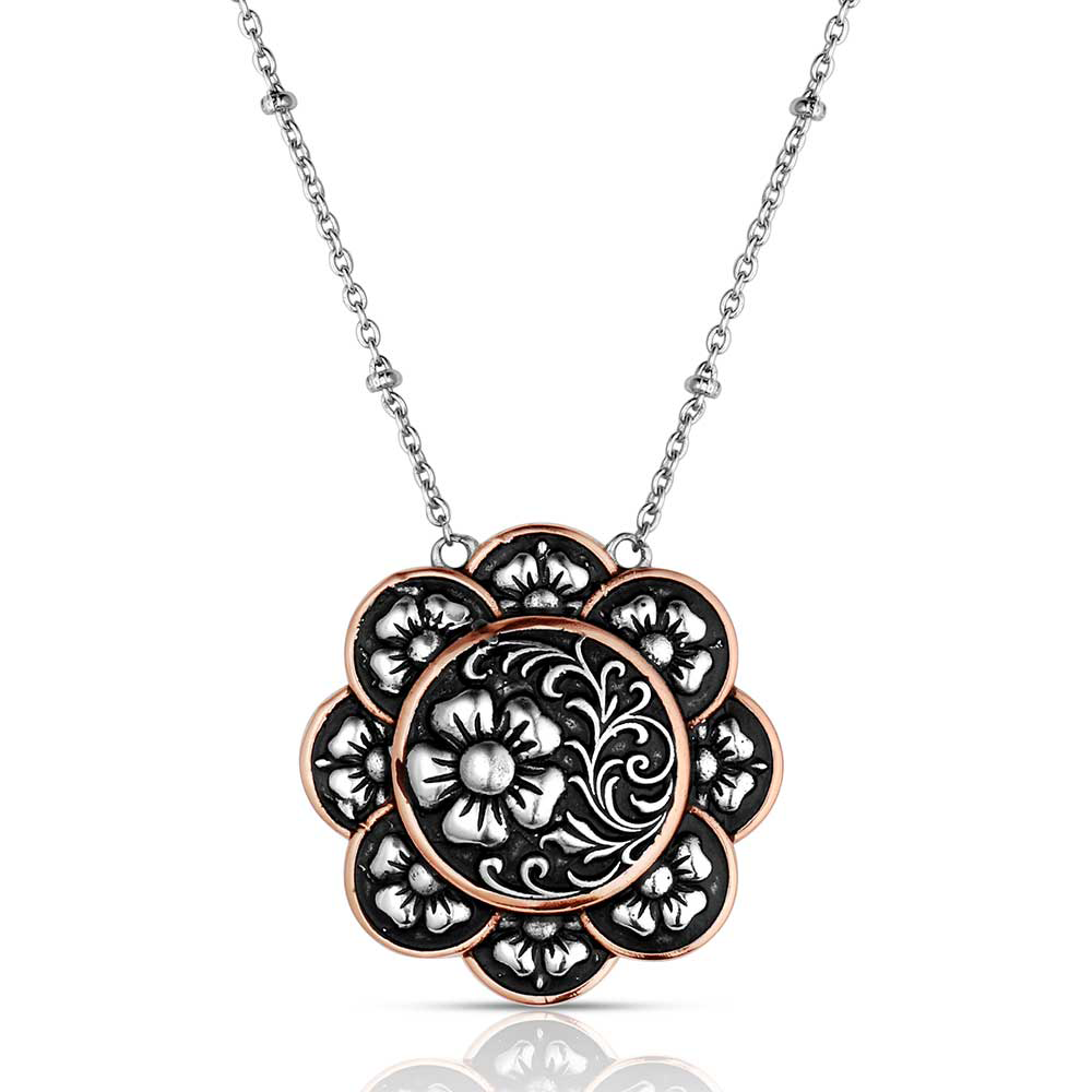 Montana Silversmiths Necklace - Wildflower Bouquet