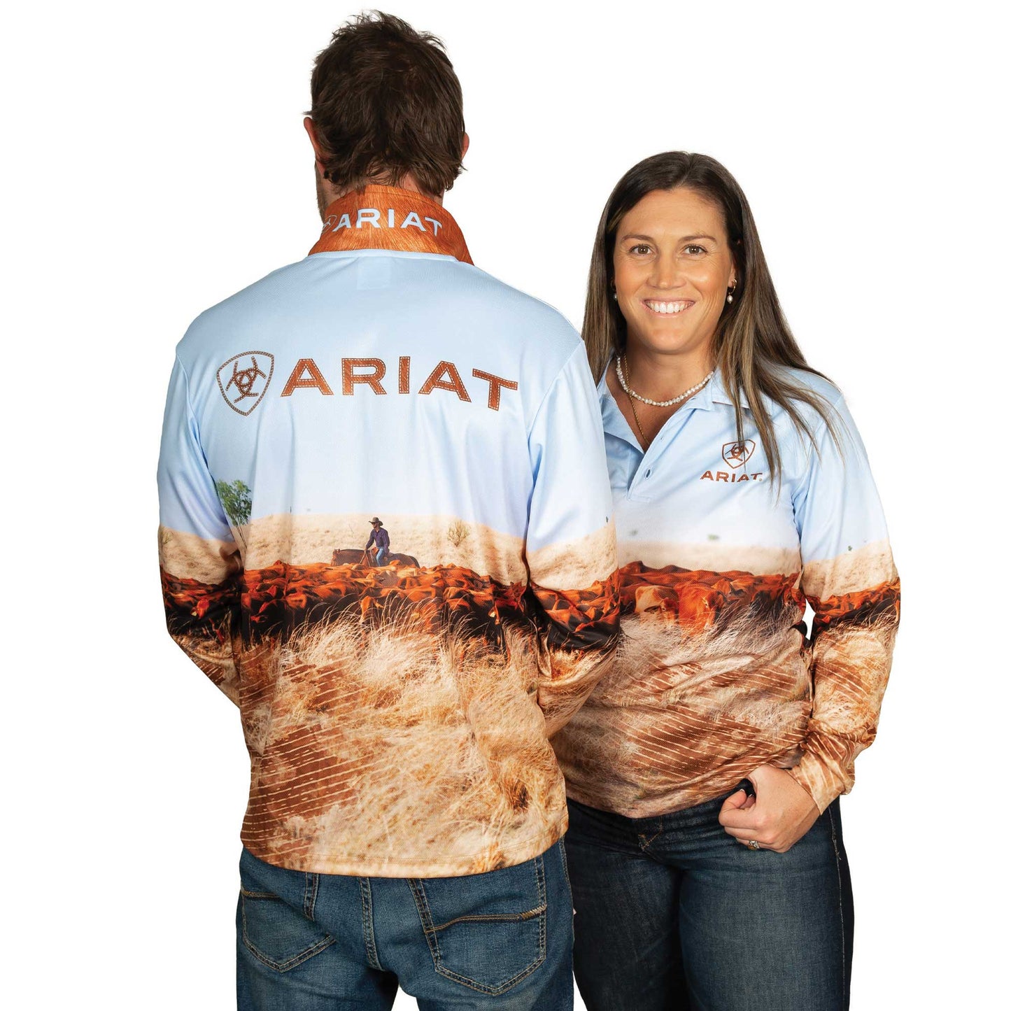 Ariat Adult Cattleman Fishing Shirt