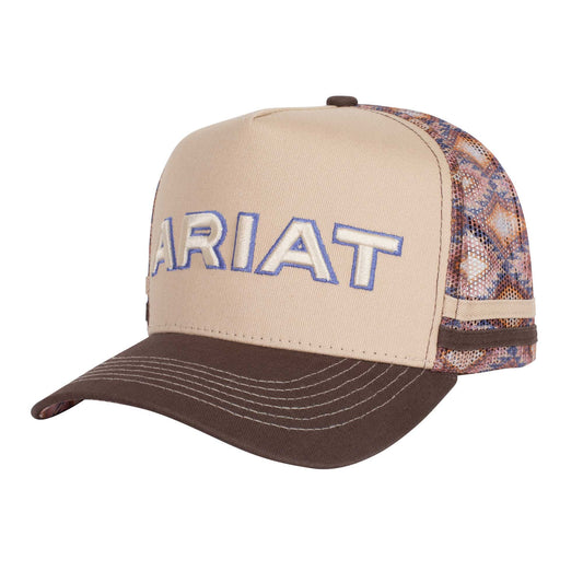 Ariat Aztec Blanket Trucker Cap - Brown