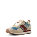 Ariat Women's Ranch Runner - Tan Suede & Denim Stars
