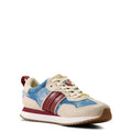 Ariat Women's Ranch Runner - Tan Suede & Denim Stars
